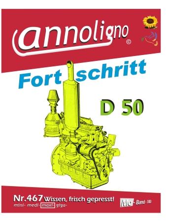 Fortschritt Landmaschinen Diesel Motor Typ D 50 Bild- Ersatzteilliste & Explosionszeichnungen - annoligno 467